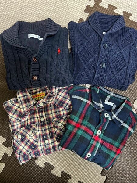 サイズ90 4枚まとめ売り ラルフローレン・GAP・ミキハウス