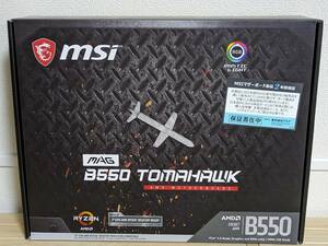 【未使用】MSI MAG B550 TOMAHAWK マザーボード ATX / AMD Ryzen 5000 シリーズプロセッサー対応