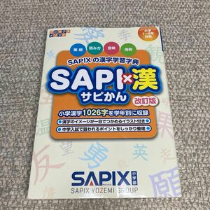 ＳＡＰＩ×漢　ＳＡＰＩＸの漢字学習字典 （改訂版） 