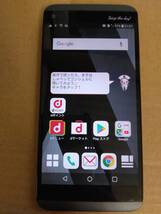 正常作動品　美品　V20PRO　ドコモ スマートフォン docomo B&O Androidスマホ ブラック 携帯電話 本体のみ_画像1