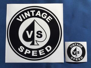 空冷 VW ビンテージスピード VINTAGE SPEED ステッカー セット ワーゲン ビートル バス カルマンギア タイプ3 356 Thing シフター マフラー