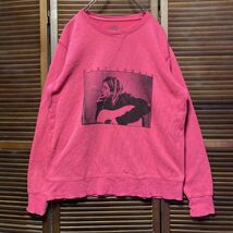 ACK 1スタ ピンク バンド スウェット カートコバーン ニルバーナ NIRVANA - 90s 00s ビンテージ 古着 ベール 卸 仕入れ_画像2