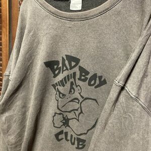 ADJJ 1スタ グレー ストリート スウェット バッドボーイクラブ BADBOY ライフズアビーチ 90s 00s ビンテージ 古着 卸 仕入れ