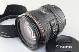 A (美品) Canon キヤノン EF 24-70mm F4 L IS USM 初期不良返品無料 領収書発行可能