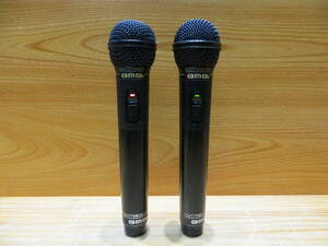 *S1844* BMB wireless microphone ② WM-950×2 pcs karaoke equipment operation verification ending goods used #*