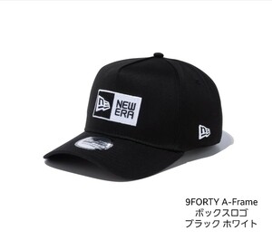 新品未使用　NEW ERA(ニューエラ)9FORTY ボックスロゴ