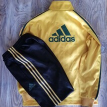 古着　adidas アディダス　トラックジャケット　ジャージセットアップ　M_画像4