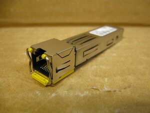 ▽Brocade 57-1000042-01 1000BASE-T 1GE Copper SFP トランシーバーモジュール 中古 RJ-45