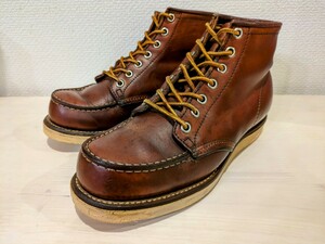 美品 83年製 REDWING レッドウィング 875 旧犬タグ スクエアステッチ 6E