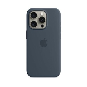 新品未開封　MagSafe対応iPhone15Pro シリコーンケース　ストームブルー　 並行輸入品