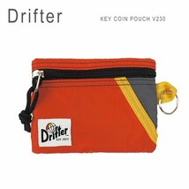 新品 未使用 1円スタート Drifter KEY COIN POUCH DFV0230 ドリフター キーコインポーチ コインケース 定期入れ キーケース 小銭入れ_画像1