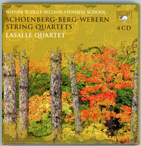 LaSalle Quartet - Schoenberg, Berg, Webern：String Quartet, Box Set, 4CDs, 輸入盤 (Brilliant Classics)