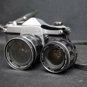 【慈光】2818 ペンタックス Pentax SP SPOTMATIC 　Super-Takumar 28mm F3.5　カメラ ジャンク