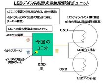 ☆★☆ＬＥＤデイライト夜間光量無段階減光ユニット☆★☆_画像1