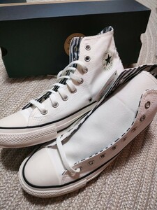 新品 未使用 CONVERSE コンバース オールスター ALL STAR HI アニマル ゼブラ 27.5cm メンズ 正規品 スニーカー ハイカット