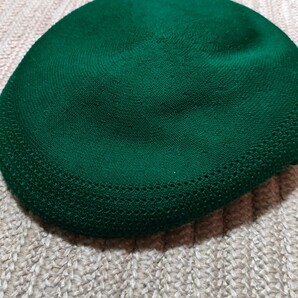新品 未使用 定価5390 KANGOL カンゴール ハンチング キャップ 504 L グリーン 緑 オールドスクール 帽子 tropic ventair hunting capの画像3