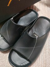 新品 未使用 NIKE JORDAN POST SLIDE サンダル 27cm US9 ナイキ ジョーダン ブラック 黒_画像2