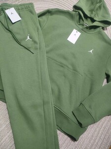  new goods regular price 17490 NIKE JORDAN sweat setup green M Nike top and bottom Nike Jordan men's Parker pants 