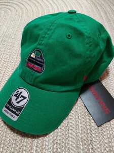 新品 未使用 BRIEFING ブリーフィング '47 別注 キャップ 帽子 グリーン 緑 刺繍 フリーサイズ