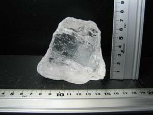 水晶原石 ３４２ｇ、クリスタルクォーツ、水晶ブロック、水晶、巨大水晶、天然石、パワーストーン、クリスタル、白水晶原石