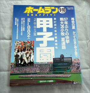 # rice field middle . large 2 year. summer # Home Ran #. lamp Koshien 2005#. large Tomakomai 