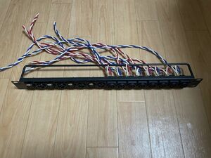 4CH AMP 向け 1Uコネクターパネル その１