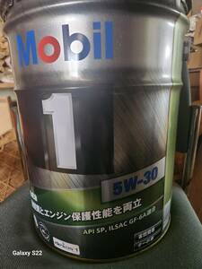 モービル1 ( 5W-30 ) 20リットル缶