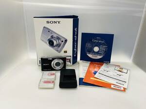 AH673 SONY デジタルスチルカメラ Cyber-shot サイバーショット DSC-W220 ジャンク品 ブラック 