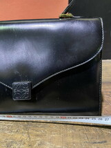 S-236◆1円～◆LOEWE ハンドバッグ ワンハンドル フォーマル フラップバッグ ロエベ 箱付_画像7