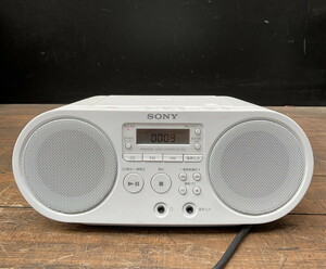 S-117◆SONY ZS-S40 パーソナルオーディオシステム CDプレーヤー FM AM 2バンド ラジオ