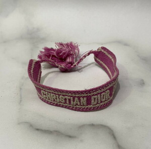 S-134◆1円～◆Christian Dior ミサンガ ブレスレット J'ADIOR ジャディオール クリスチャンディオール