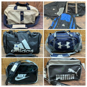 S-81*1 иен ~*UNDER ARMOUR adidas NIKE PUMA спорт сумка совместно Under Armor Boston плечо рюкзак не использовался .