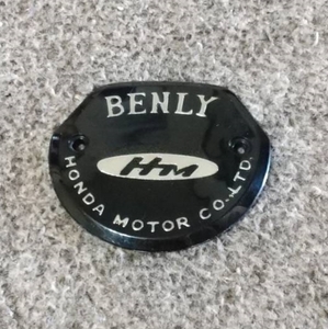 旧P HONDA Benly ハンドル エムブレム C92/C95/CS92/CS95 Lowbar Handle Emblem/Badge/