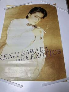 沢田研二　KENJI　SAWADA with EXOTICS　B2ポスター　送料無料