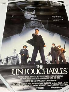 アンタッチャブル　The Untouchables　ロバート・デ・ニーロ ブライアン・デ・パルマ ケビン・コスナー　映画B2ポスター　送料無料