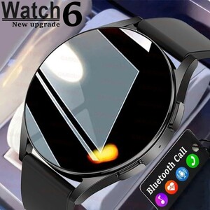  smart watch new goods unused Watch6 Japanese telephone call with function Android/iPhone correspondence . number / heart ./ hemadynamometer black 