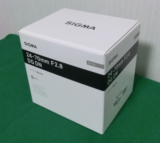新品 SIGMA 24-70mm F2.8 DG DN Art ソニー Eマウント