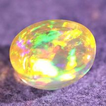 天然ファイアオパール メキシコ産 0.800ct 欧泊 裸石 宝石 ジュエリー 遊色 ファイヤーオパール 天然 墨西哥 jewelry fire opal_画像5