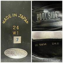 s838 POOL SIDE ヒール パンプス 黒 オシャレ ビジュー 上品_画像10