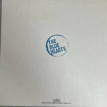 初回完品・段ボールジャケット/ザ・ブルー・ハーツ[The Blue Hearts]オリジナル盤LP(MEL-20)ステッカー帯、ステンシル、ピンナップ付_画像6