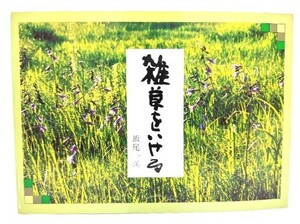 雑草をいける/飯尾一溪(著)/読売新聞社