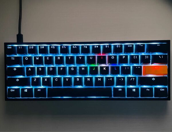 Ducky One 2 Mini US 60% 静音赤軸