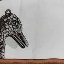 HERMES エルメス カレ90 CANNES et POMMEAUX ステッキ柄 マルチカラー シルク スカーフ ストール レディース 403957_画像6