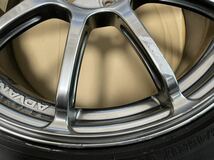 Advan racing RS2 17インチ + レグノ 4本セット_画像7