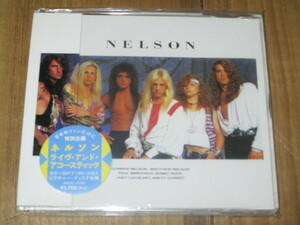 ネルソン NELSON ライヴ・アンド・アコースティック Live And Acoustic 国内 Maxi CD 帯付き トゥー・メニー・ドリームス リック・ネルソン