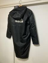 美品 訳あり adidas アディダス ベンチコート サイズ160㎝ 男の子 スポーツ_画像6