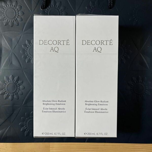 新発売コスメデコルテ AQ DECORTE アブソリュートブライト エマルジョン ブライトニング乳液