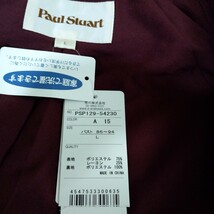 【新品】Paul Stuart ポールスチュアート 婦人ガウン 大きいサイズ L パープル　Ｔ_画像6