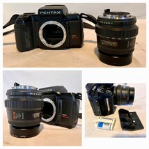 F509 ★PENTAX ペンタックス フィルムカメラ 一眼レフ SFXN smc PENTAX-F ZOOM 1:4 -5.6 35-105mm 部品取り ジャンク品_画像8