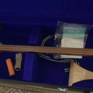 三味線一式 ケース鍵付 三味線 和楽器